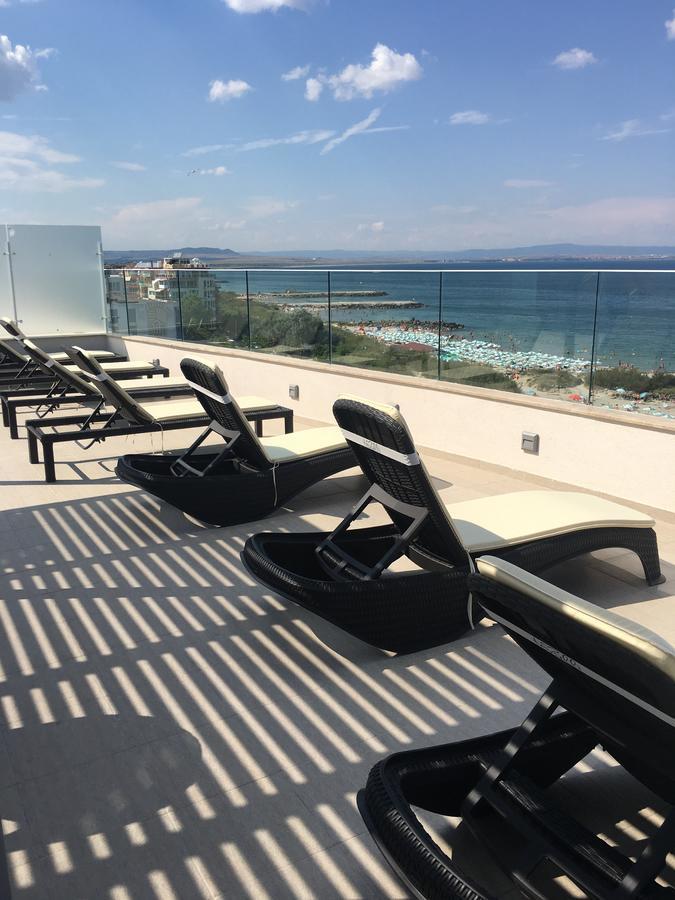 Apartamento Golden Sea View Penthouse Pomorie Exterior foto